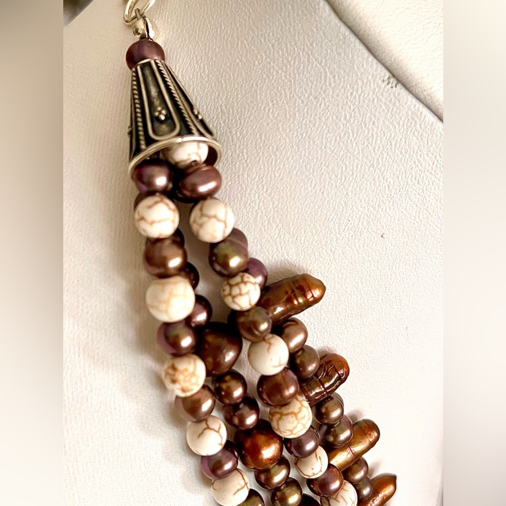 Freshwater Pearl necklace💕🐬 - Picture 13 of 16
